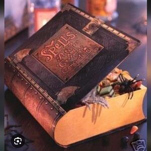 Talking Harry Potter Large Spell Book Candy Holder Decor